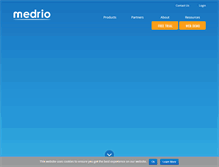 Tablet Screenshot of medrio.com